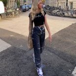 High Waist Tie Dye Straight Leg Jeans for Women Casual Street Style Available in S M L Wholesale Supply