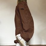 Casual Womens Pants Loose Fit Solid Color Cargo Trousers Comfortable Street Style