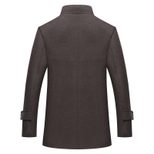 Mens Overcoat Slim Fit Thickened with Large Fur Collar Business Casual Available in Multiple Sizes Wholesale
