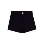 High Waist Black Denim Shorts for Women Slim Fit Casual Style Available in Multiple Sizes Wholesale low MOQ