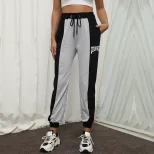 High Waist Straight Leg Casual Pants Printed Design Summer Wear OEM ODM service