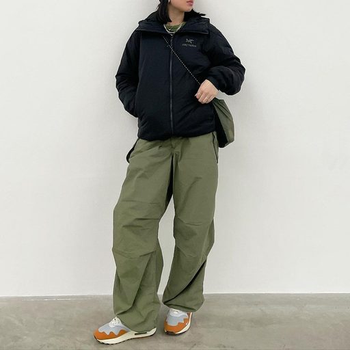 Casual Wide Leg Pants for Women Solid Color Loose Fit with Drawstring Autumn Street Style