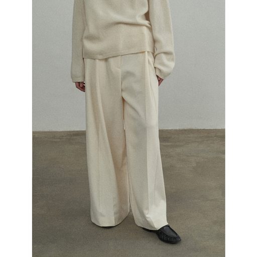 Wide Leg Casual Pants for Women Long Length Mid Rise Loose Fit Comfortable Fall Wear