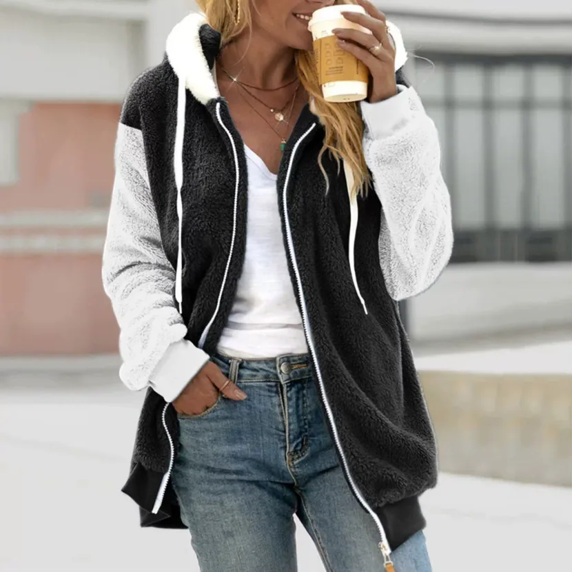Plaid Loose Cardigan Fashionable Knit Sweater Cozy Fabric Stylish Design Perfect for Fall Winter Ready to Ship